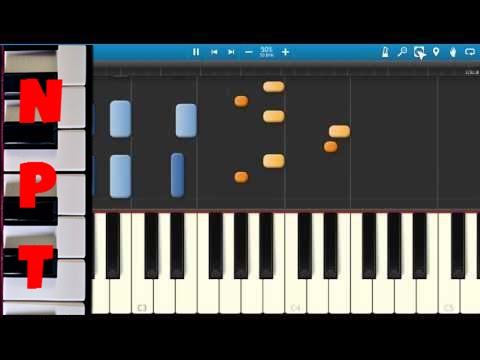 OMFG - Ice Cream - Piano Tutorial - How to play Ice Cream on piano - Synthesia