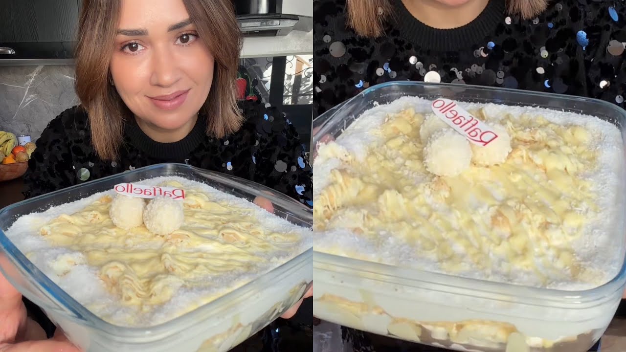 تحلية الرفايلو سهلة سريعة وراقية recette tiramisu raffaello  ￼