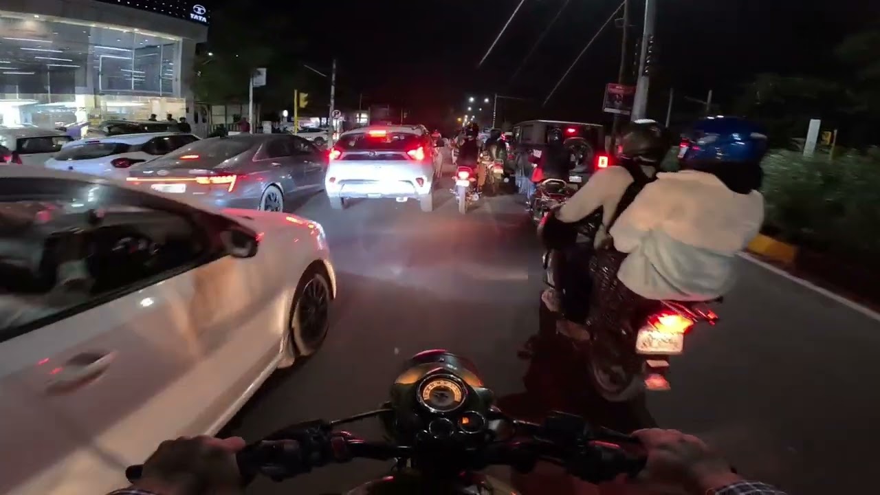 4K Cinematic Ride | Pure Sound : Bike ride through Jaipur Rajasthan, Royal Enfield ROAR #motovlog 