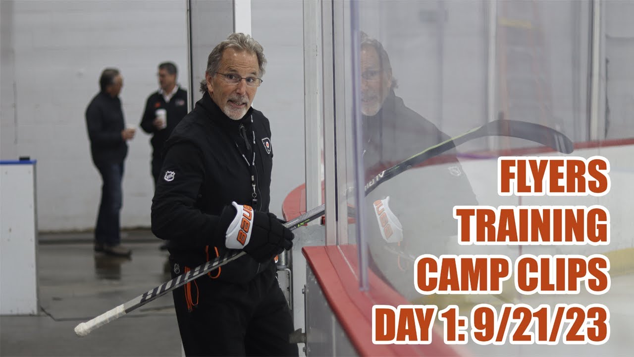 John Tortorella Bag Skate Day 2023 | Philadelphia Flyers Training Camp Clips - Day 1 9/21/23