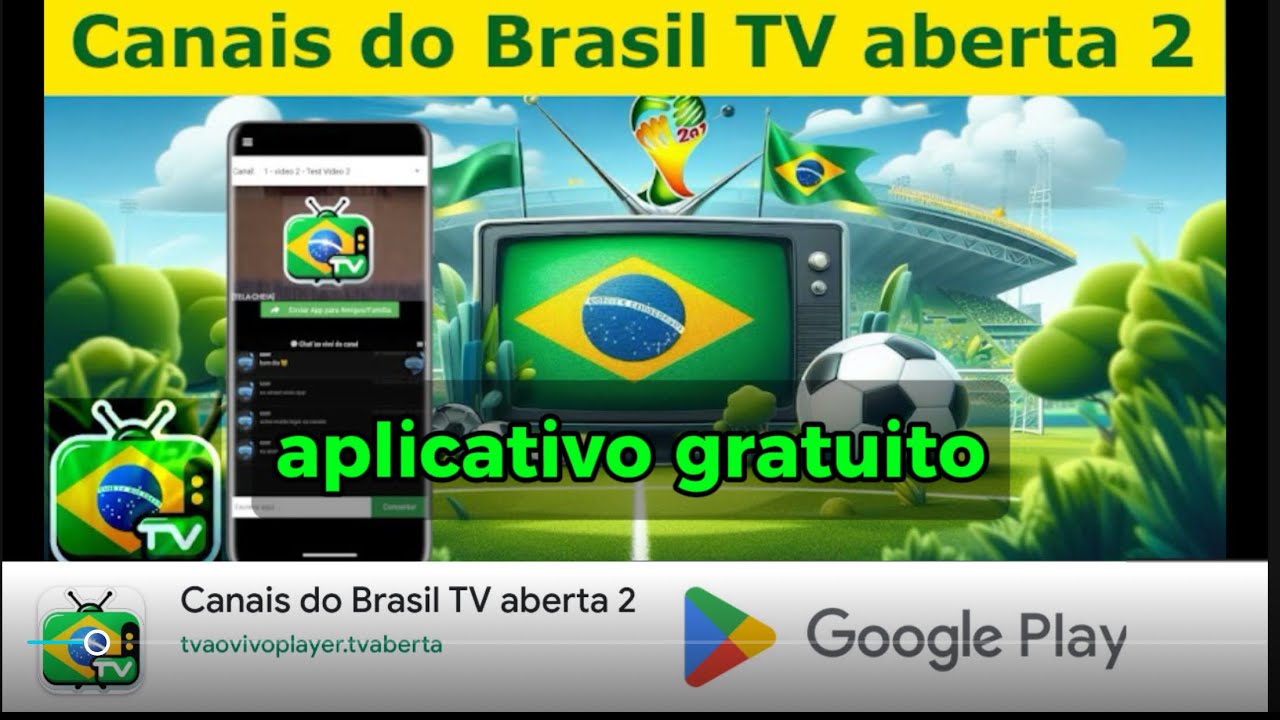 Canais do Brasil - tv aberta - app para assistir tv