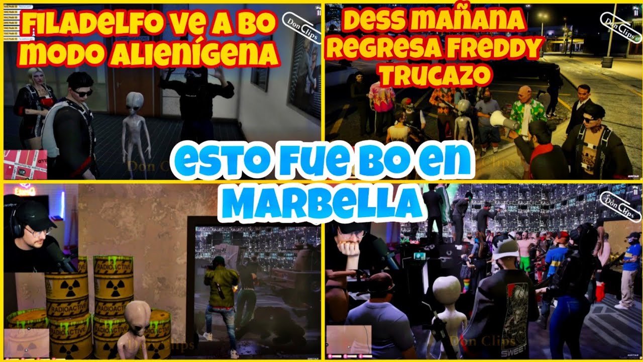 BO EN MARBELLA CAPITULO FINAL, FILADELFO VE A BO CONVERTIDO EN ALIENÍGENA, DESS HABLA DE SPAINRP