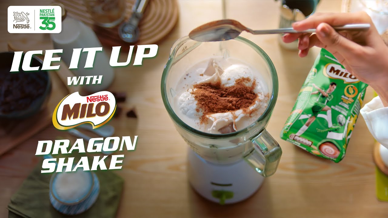 Get ready to ice it up with NESTL&Eacute; MILO Dragon Shake!