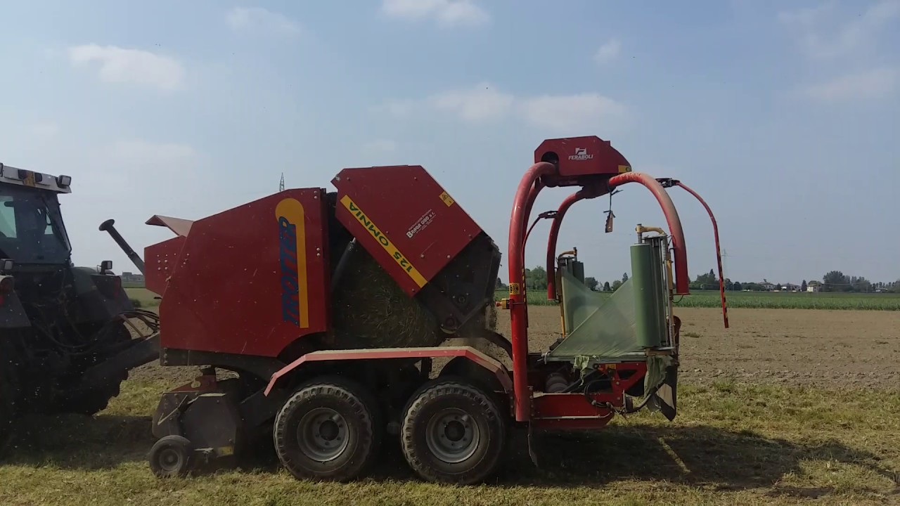 Fendt 312+imblallatrice feraboli Trotter omnia 120