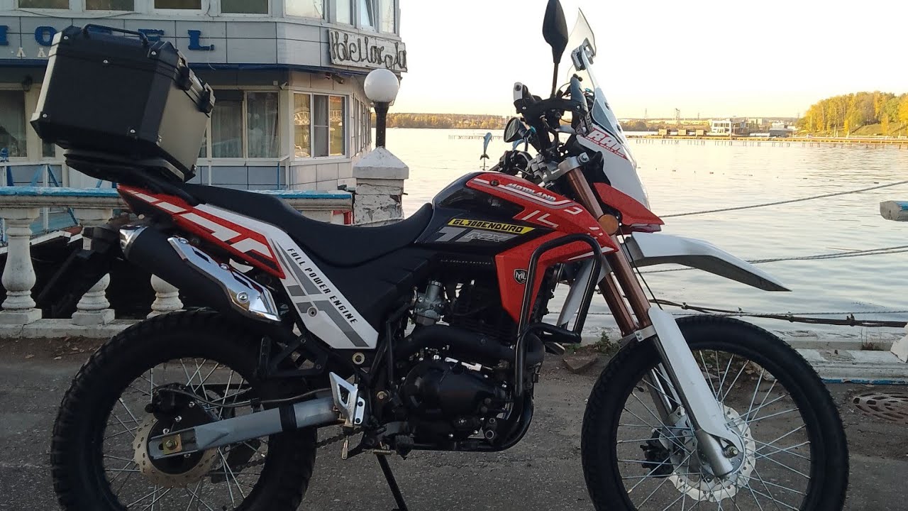 Отдыхаю,еду за город!Motolend GL300 Enduro,крейсерская скорость и проверка всех доработок!