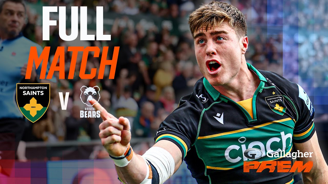 Northampton v Bristol - FULL MATCH | MAD Final Few Minutes! | Gallagher Premiership 24/25