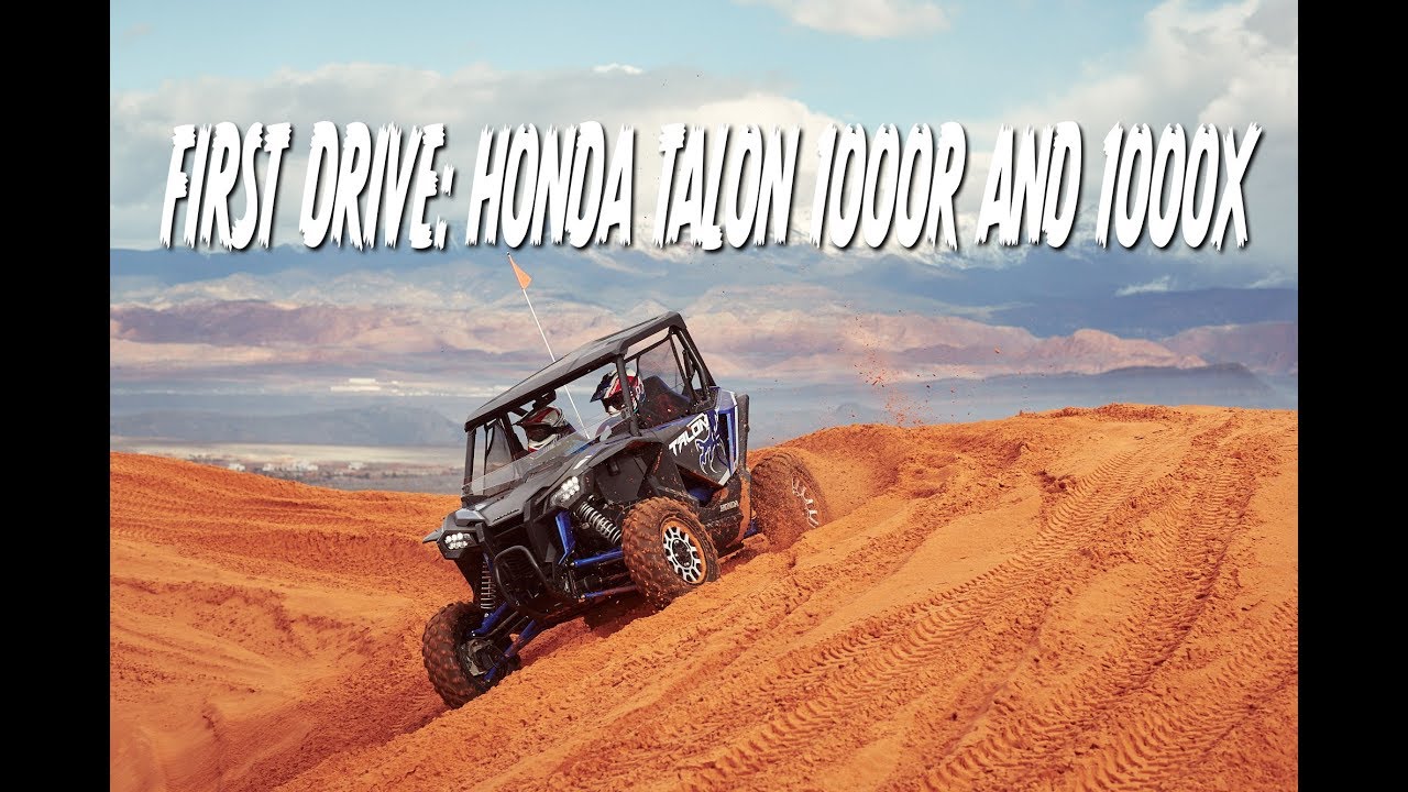 First Drive: Honda Talon 1000R and 1000X