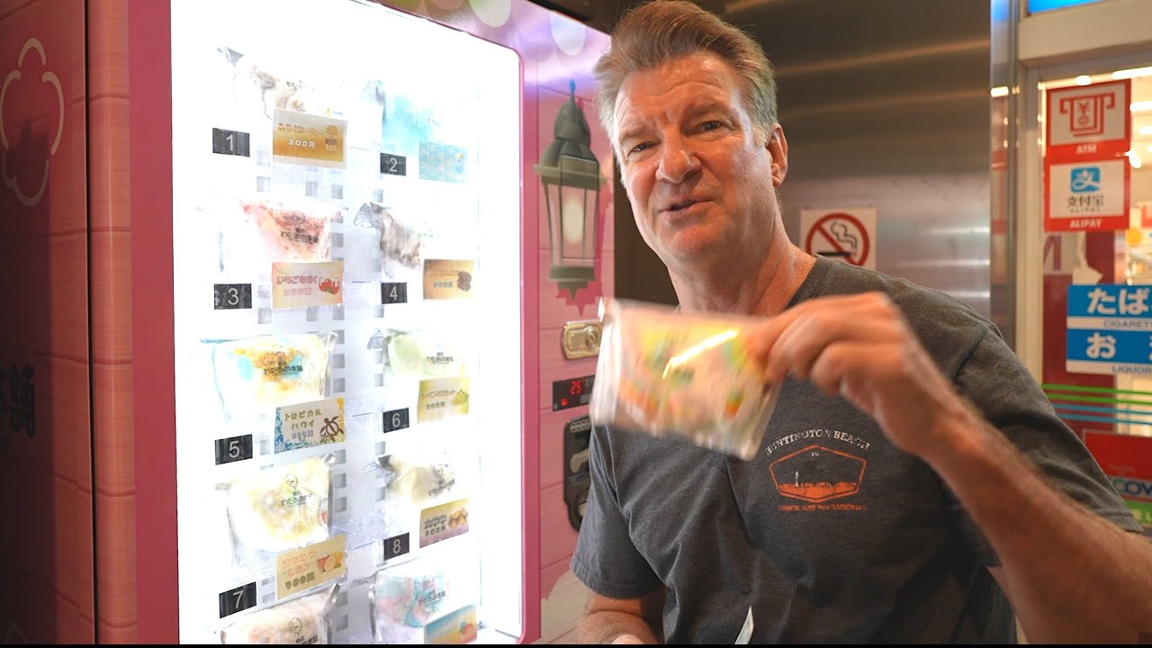 Vending Machines (Cotton Candy, Cake in a Can, & More) - Eric Meal Time #699