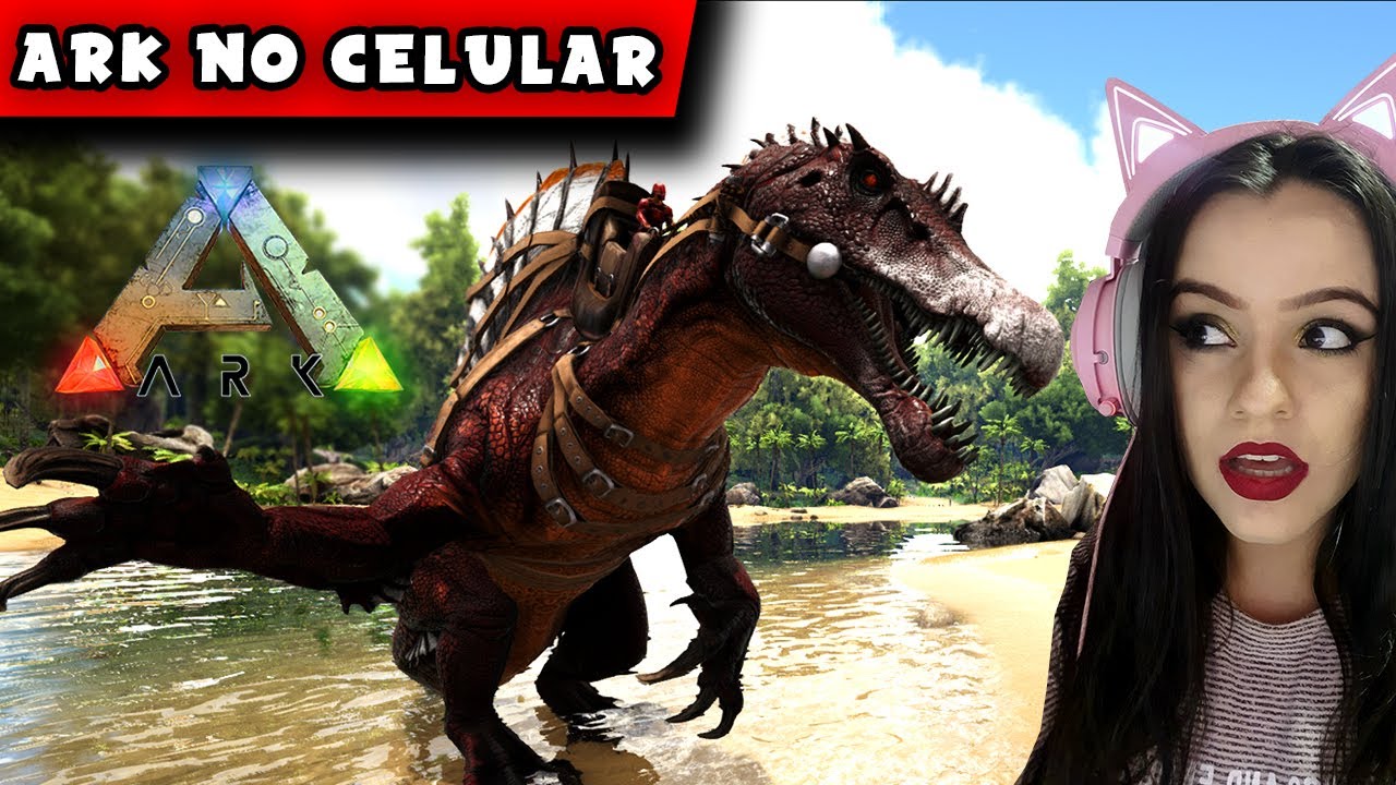ARK MOBILE- Domamos um SPINO!!! ARK: Survival Evolved 35