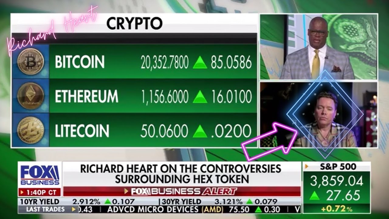 HEX.COM founder Richard Heart on FoxBusiness - 6th July 2022