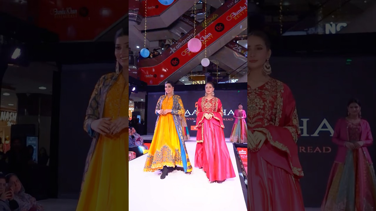 Glimpses of Laa’Risha Fashion Show and Expo Day 1 at Centaurus Mall, Islamabad