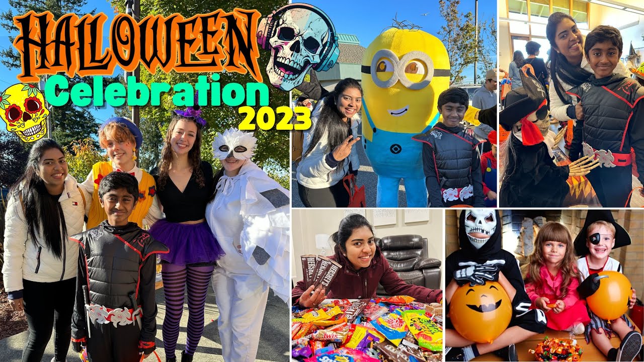 👻அமெரிக்காவில் குழந்தைகளுக்கு ரொம்ப பிடித்த Halloween Festival | Costumes & Candies |USA Tamil VLOG