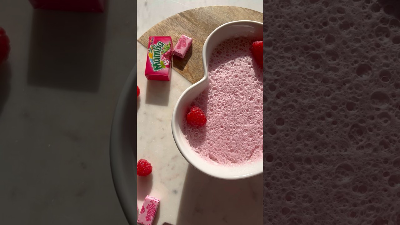 Pianka malinowa jak mamba 💗