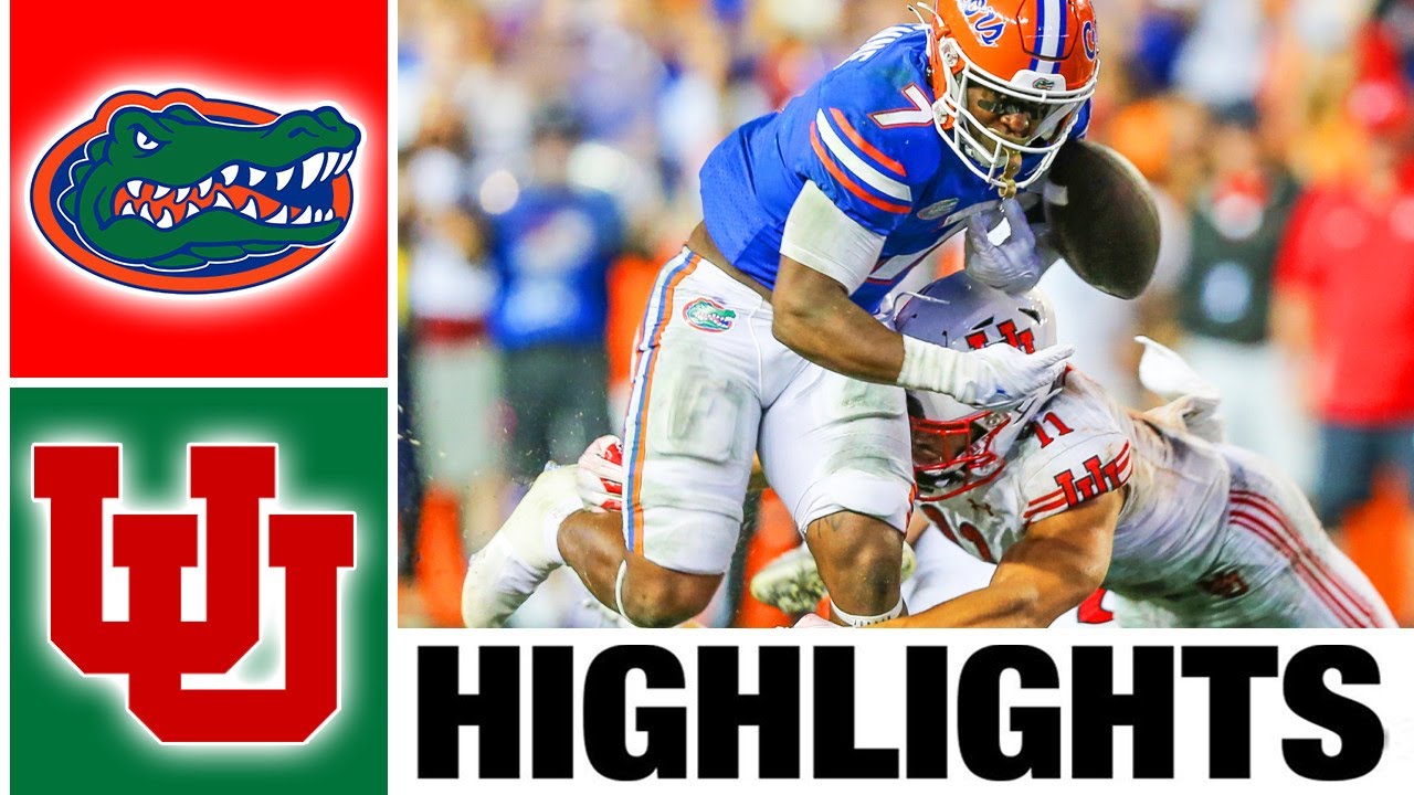 Florida vs Utah Highlights | NCAA College Football Week 1 | 2023 College Football Highlights
