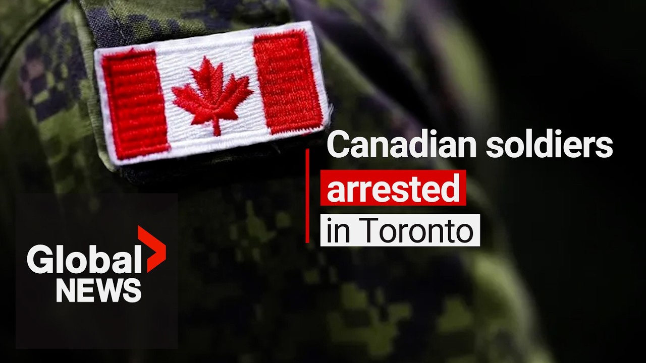 2 Canadian soldiers arrested by Toronto police on organized crime charges