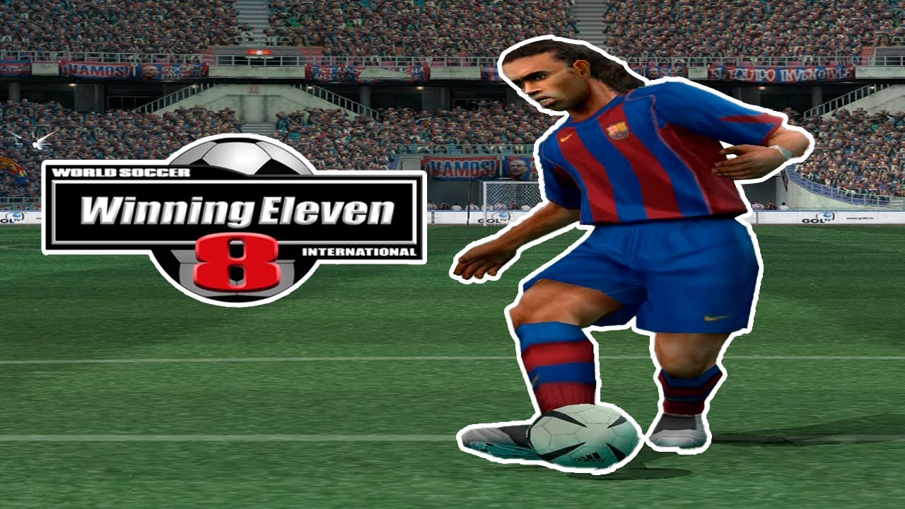 Winning Eleven 8 PS2 - Gols Incríveis, Dribles, Lances, Jogadas