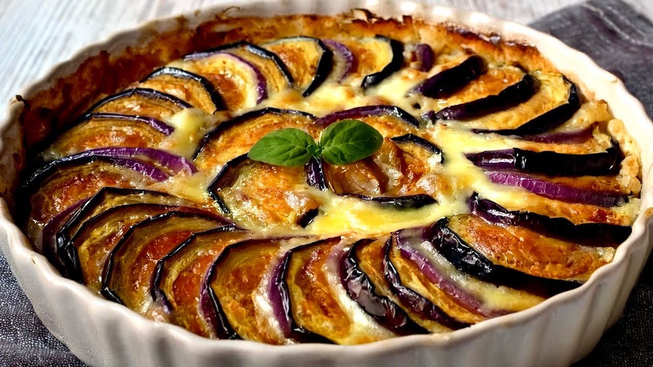 Sogar Kinder werden Auberginen mit diesem köstlichen Rezept lieben! Einfaches und günstiges Rezept!