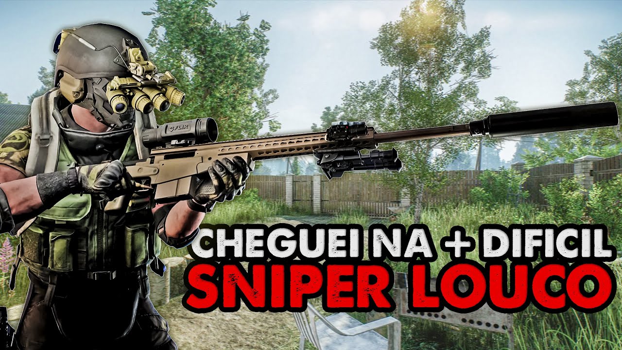 CHEGUEI NA MISSÃO MAIS HARDCORE DO KAPPA! AXMC+TERMAL= TIRO E QUEDA | ESCAPE FROM TARKOV 1.0