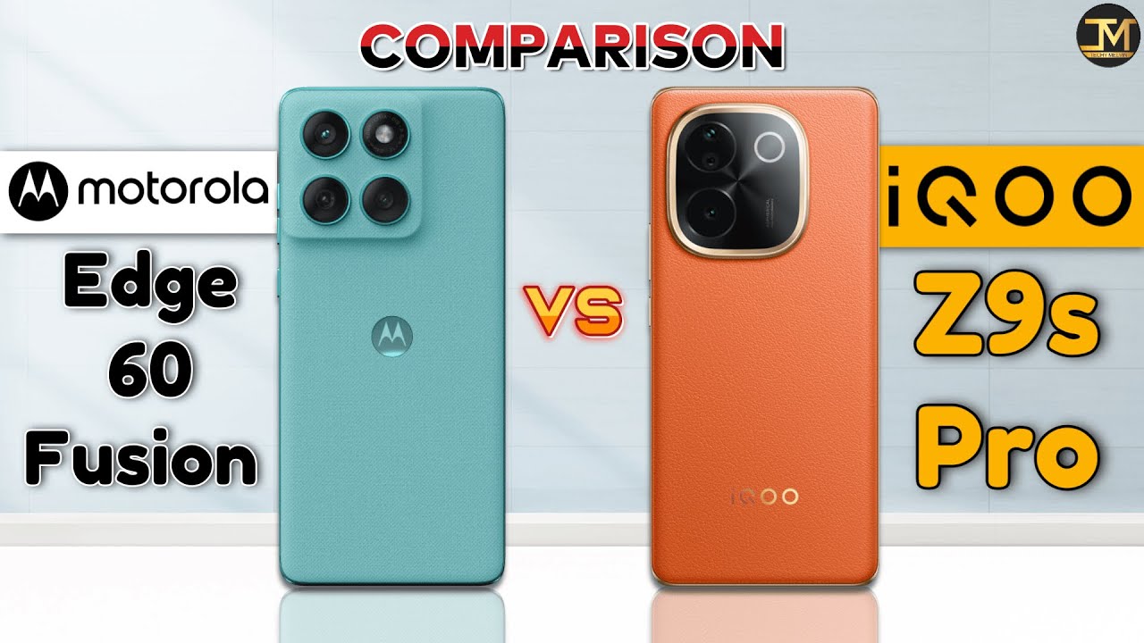 Motorola Edge 60 Fusion vs iQOO Z9s Pro : Which Phone is Best❓🤔
