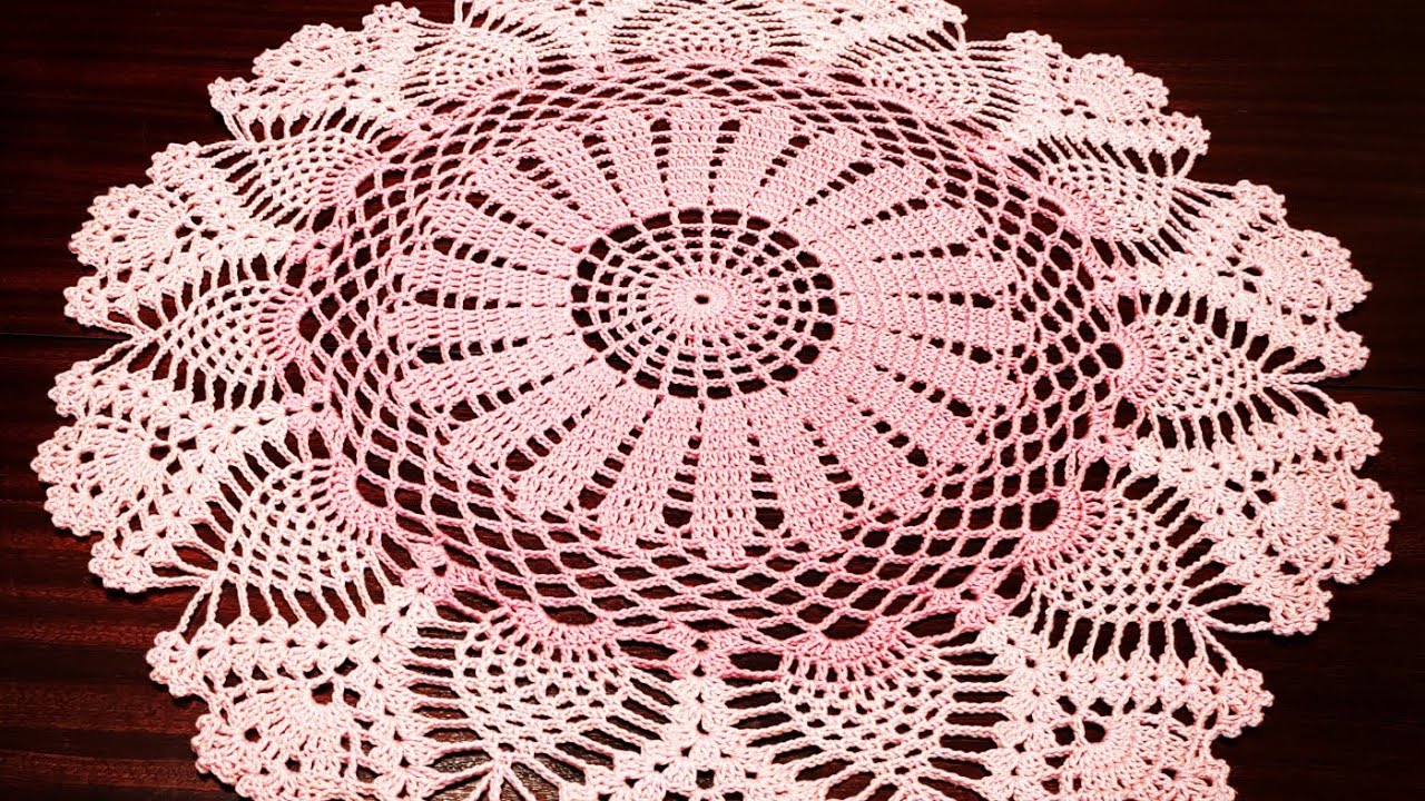 Crochet Pineapple Centerpiece Charm