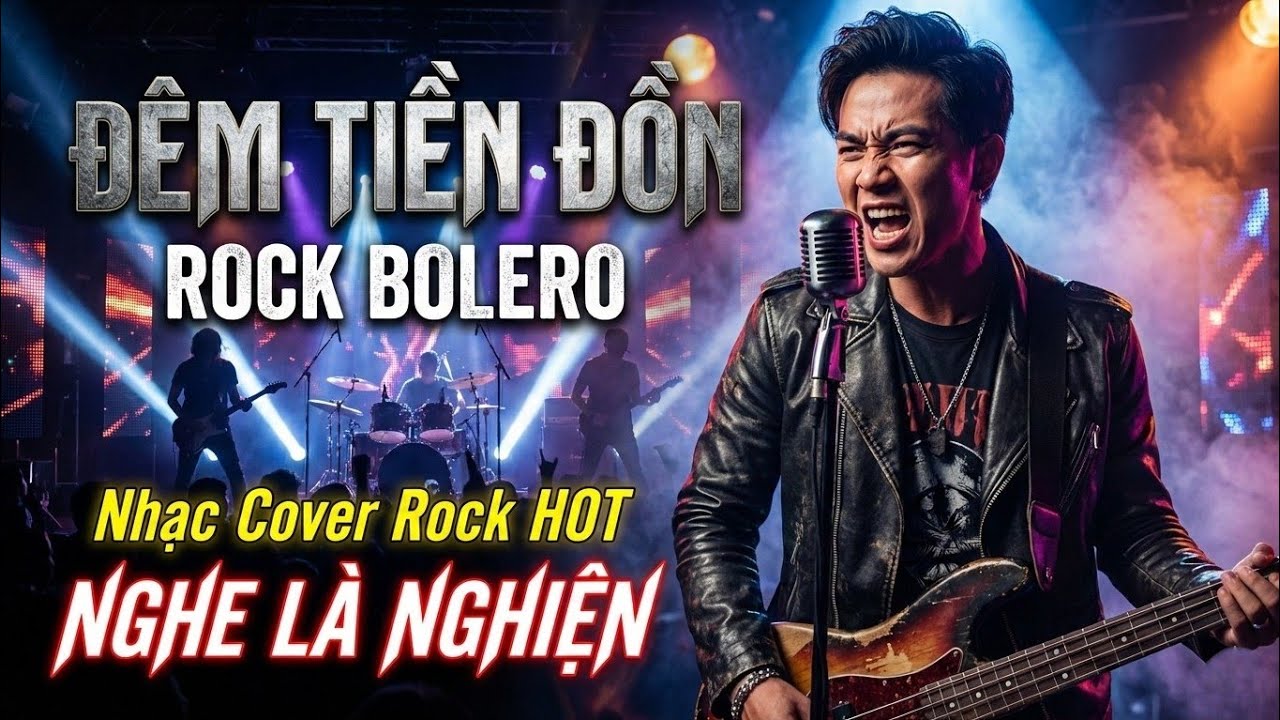 ĐÊM TIỀN ĐỒN | ROCK BOLERO | Nhạc tiền chiến Bolero Cover Rock Nghe Mới Lạ Độc Đáo