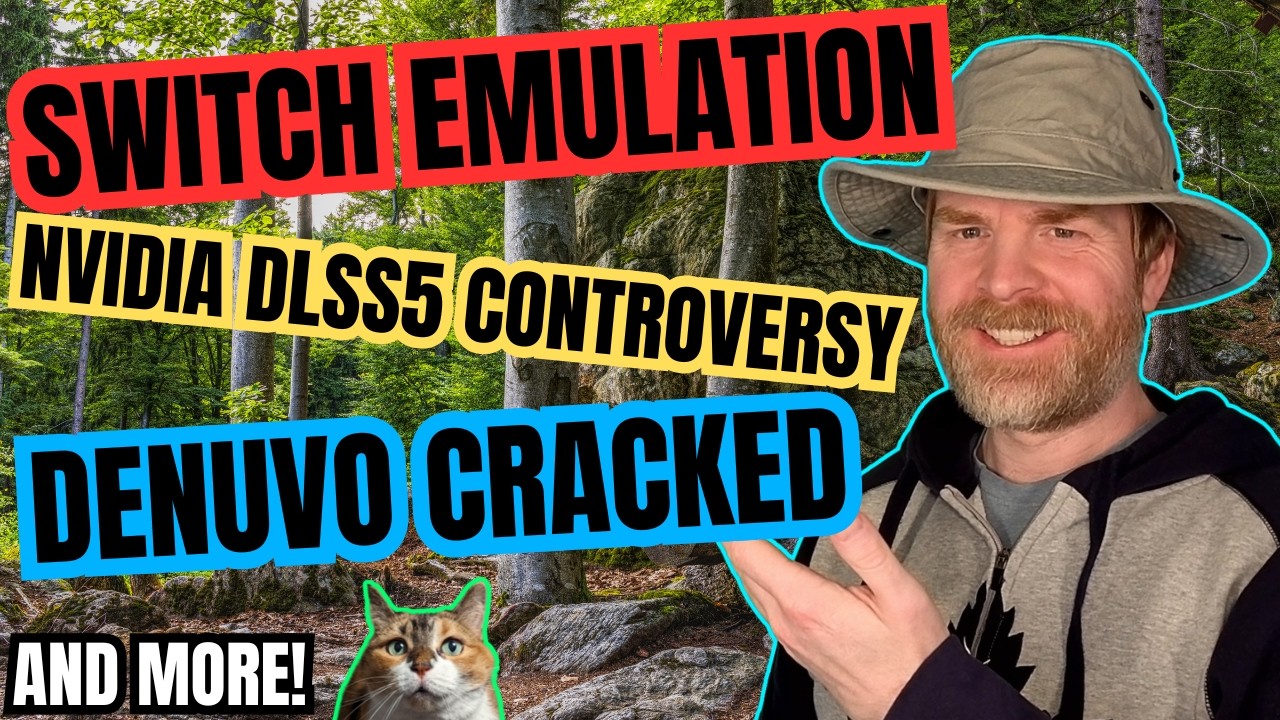 Denuvo Cracked, Switch, PS3 and PS4 Emulation improvements, NVidia DLSS Controversy and more