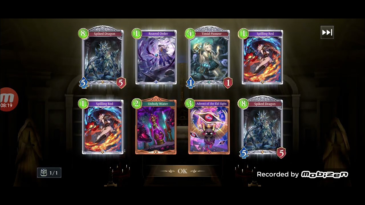 Shadowverse WB: 5-Cost Portal vs. Mode Abyss 1