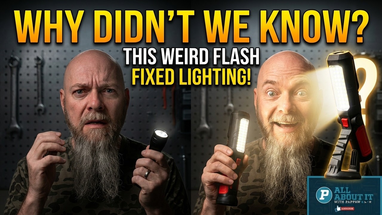 This Weird Flashlight Solves Your Lighting Problem