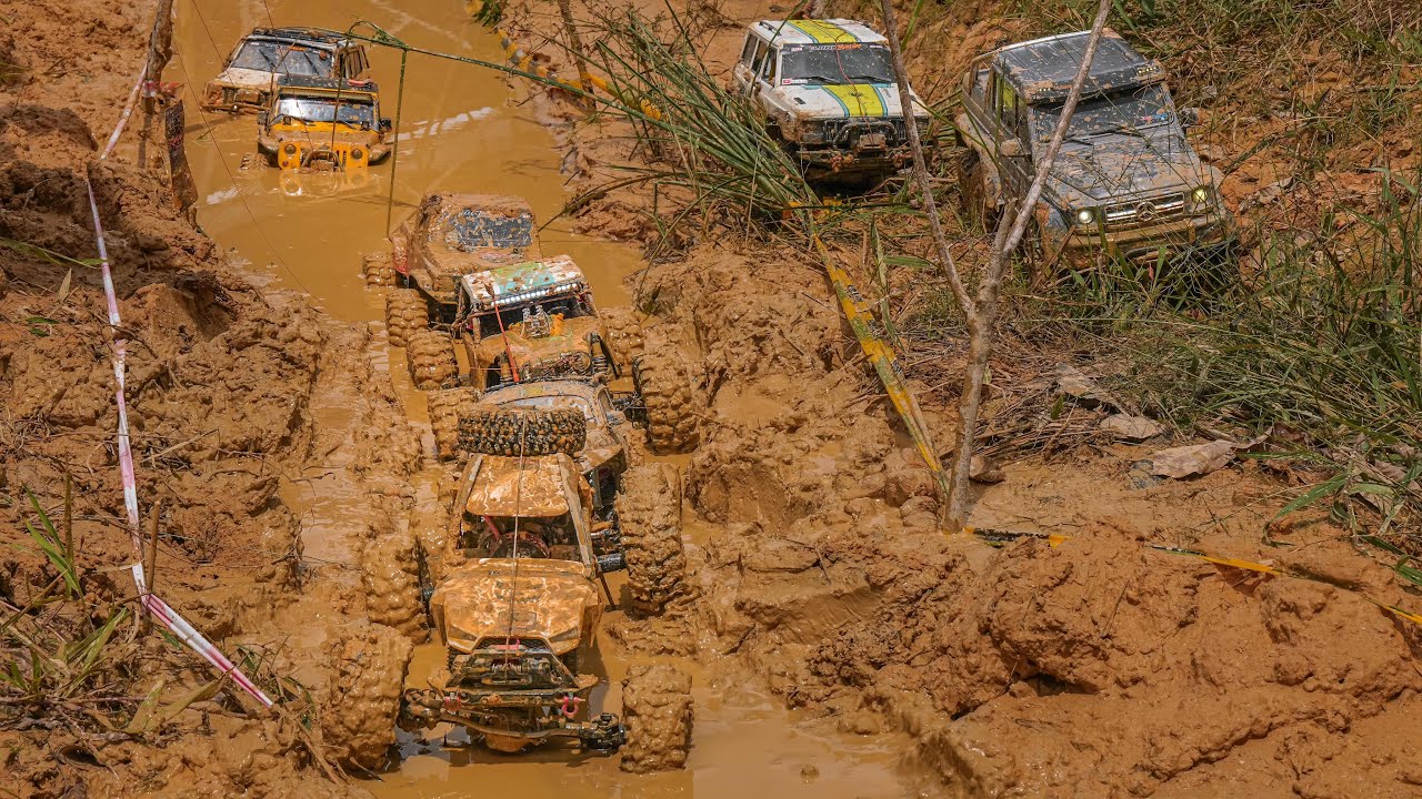 Terjang Lumpur Extreme RC Offroad LBWK Trailing Event at Emastri Park Batuah, Indonesia | Part 2/2