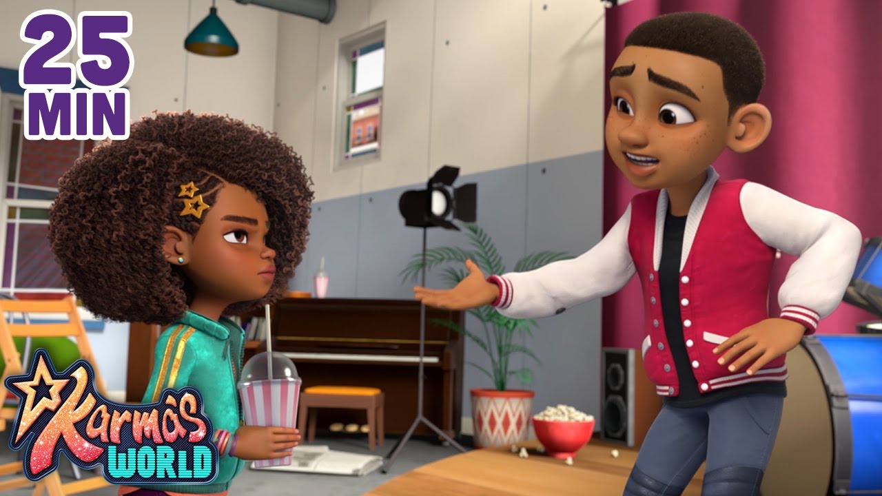 Games, Talent Shows and Business Classes at the Community Center | Karma's World | Netflix
