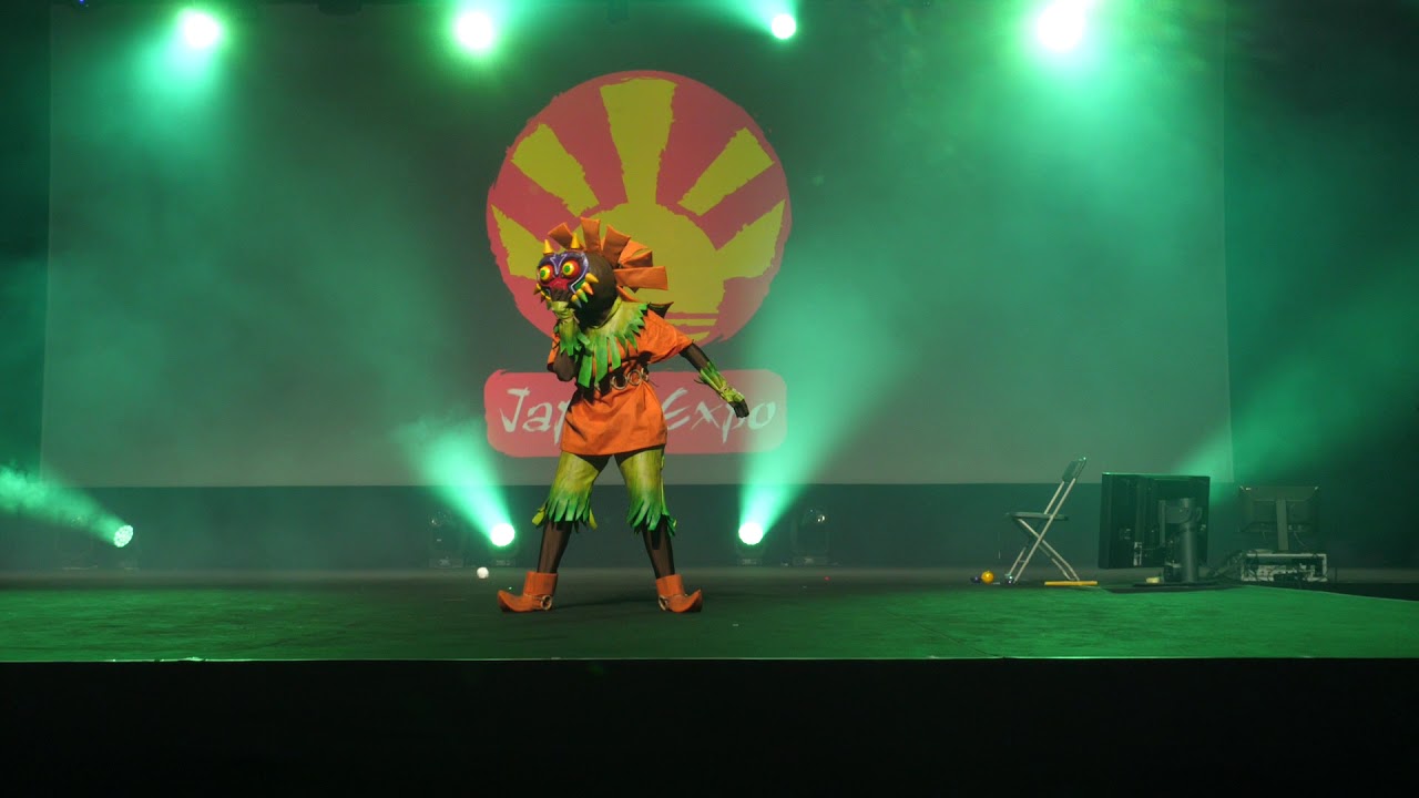 Japan Expo 2018 - Concours Cosplay Jeudi - 01 - Zelda Majora Mask - Skull Kid