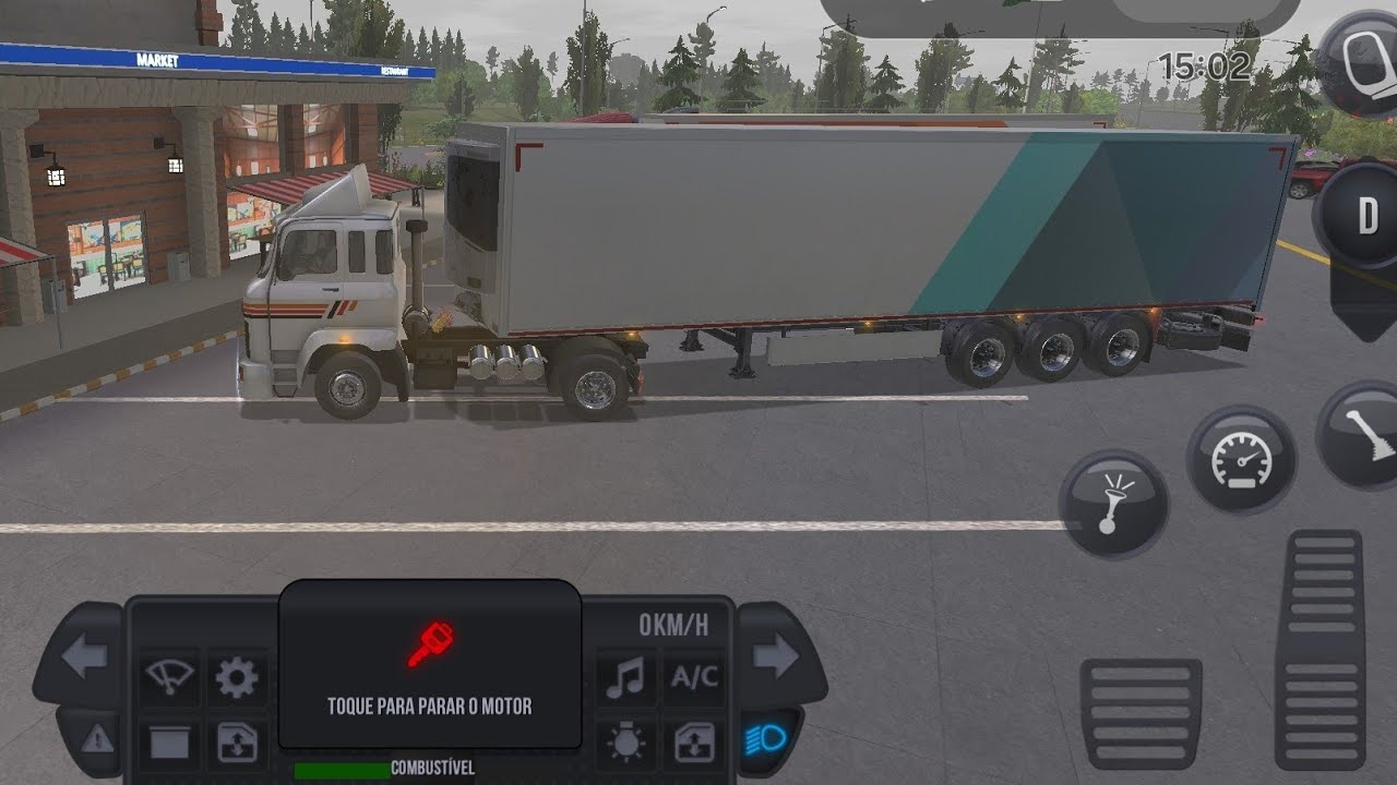 Uma corrida para fechar o dia. Truck Sumulator: ultimate 🚛🚚