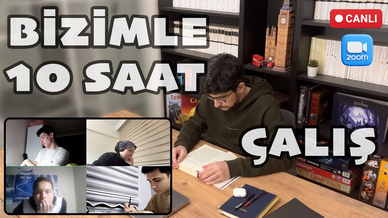 Son Öğrencim Uyuyana Kadar | Birlikte Çalışalım Canlı Yayın