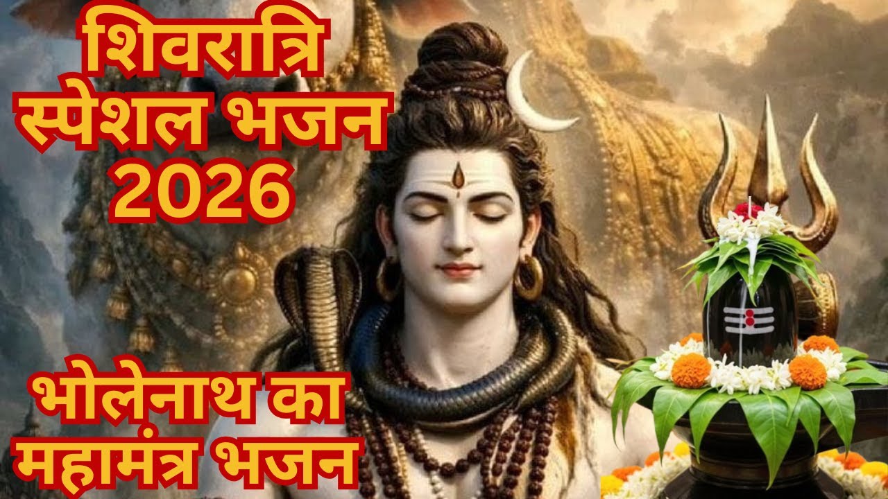 🔱शिवरात्रि स्पेशल भजन 2026 | भोलेनाथ का महामंत्र भजन | Mahashivratri Song 2026