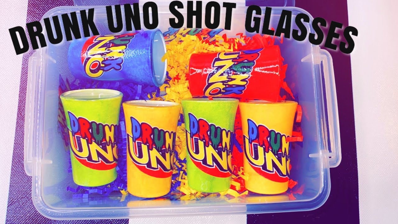 ALCOHOL INK SHOT GLASS TUTORIAL‼️/DIY