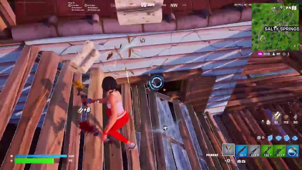 Playing Fortnite og