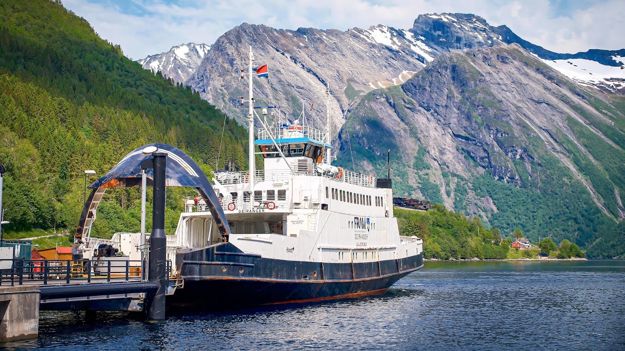 Norwegen 2025 - Hellesylt, Ljøen und Geiranger Fjord