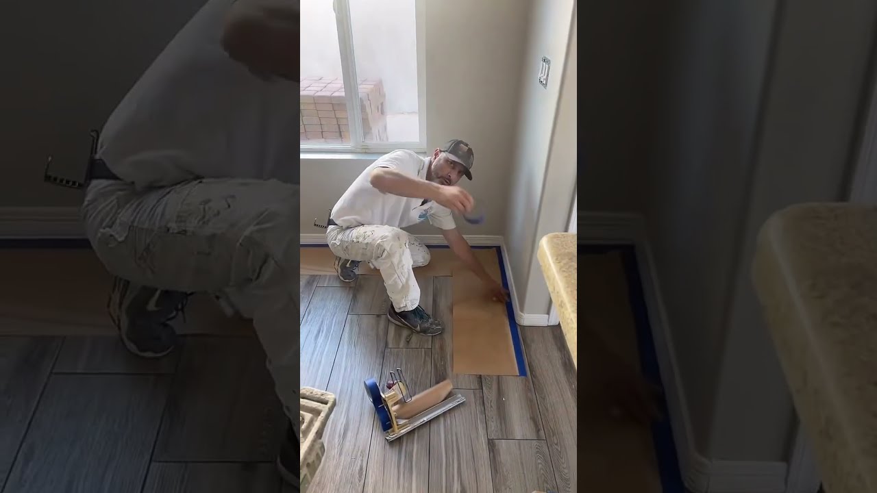 Hand Masker M3000 in Action #handmasker #3mtape #foryou #howtoprep #housepainter #bluetape