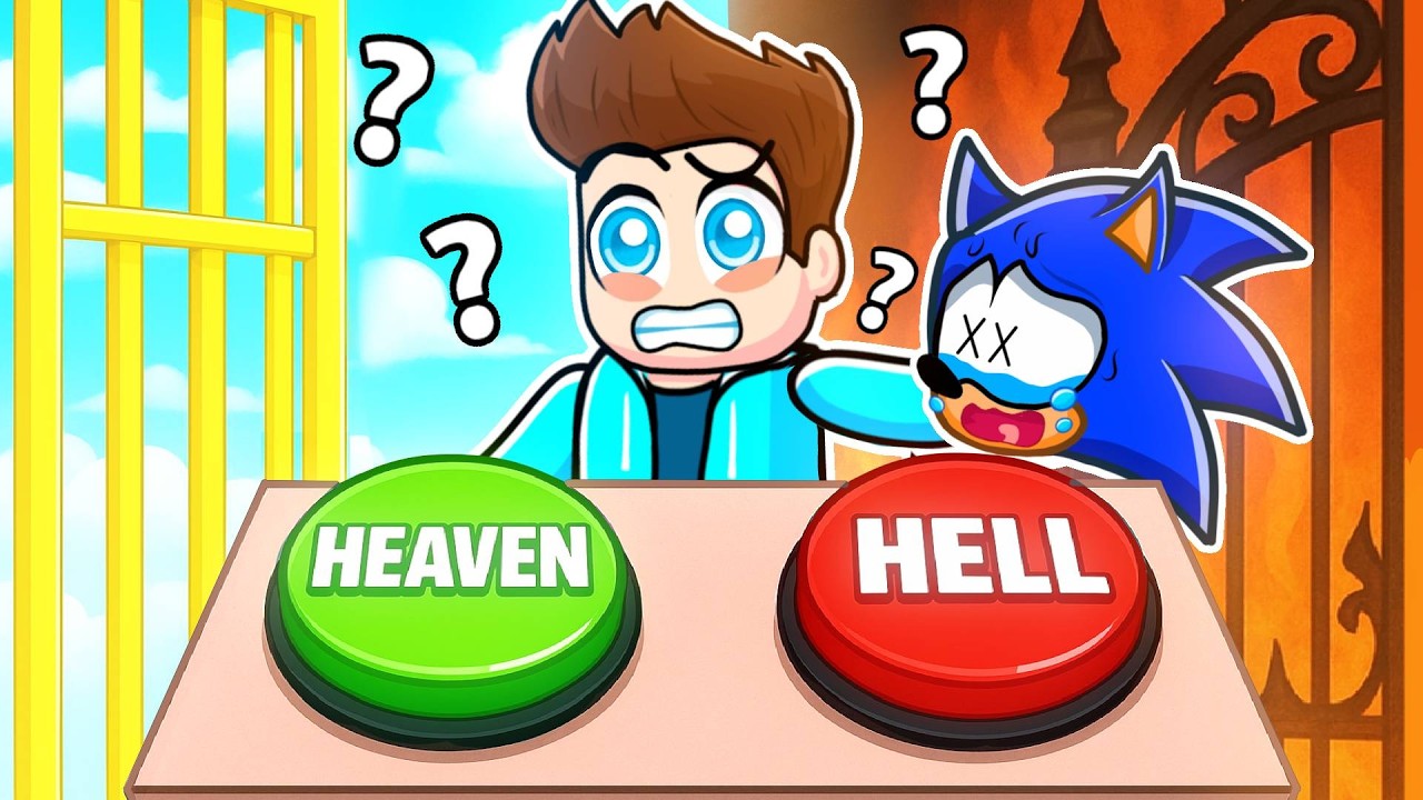 GO TO HEAVEN OR HELL AND BECOME GOD IN ROBLOX !! 😱