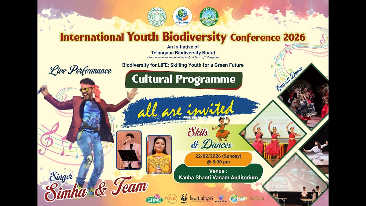 Cultural program | Singer Simha and Team Live Performance | IYBC 2026 | kanha shanthivanam