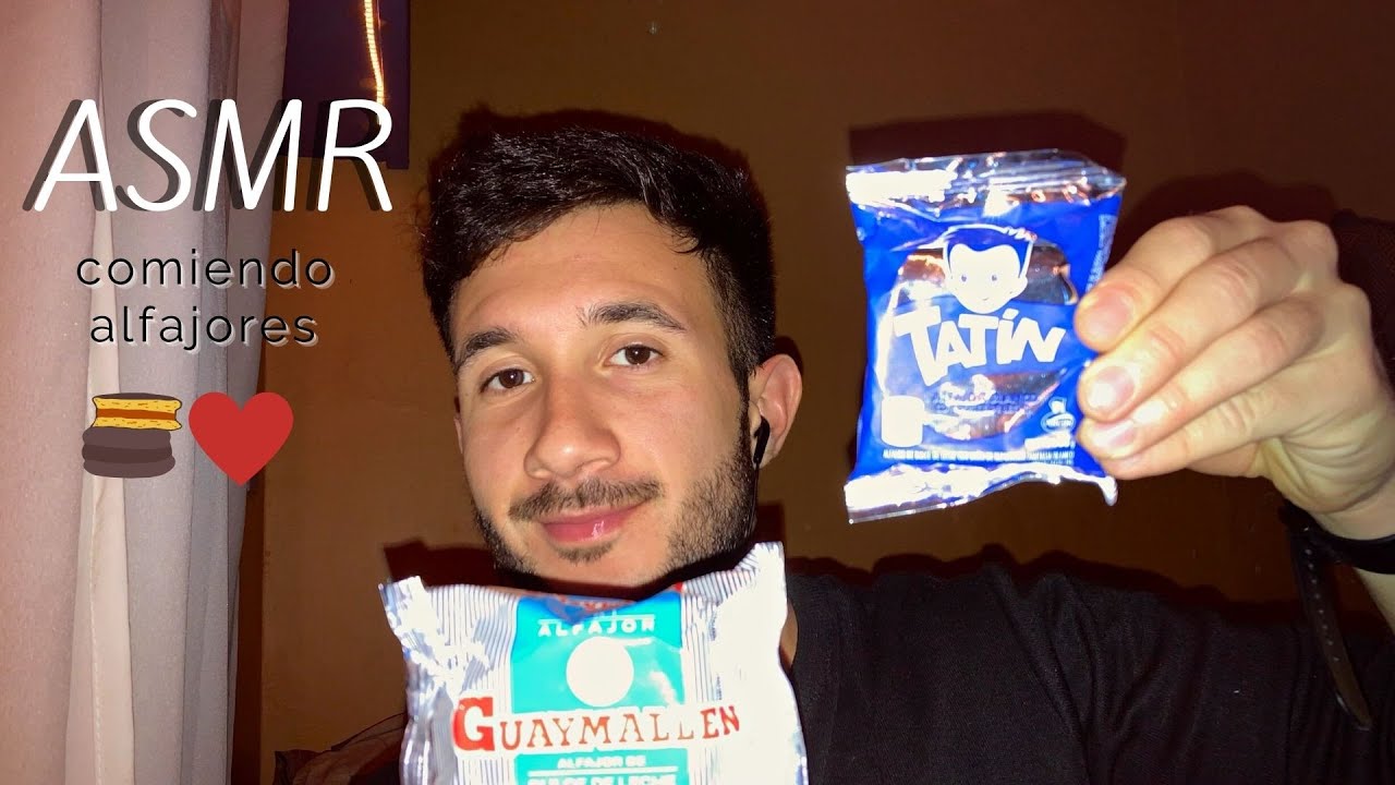 ASMR -  COMIENDO ALFAJORES - HOY Tatin y Guaymallén 😴🥮
