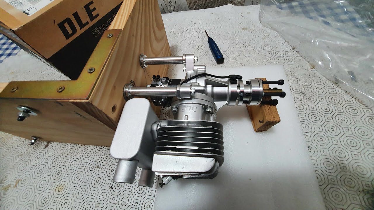 RODAJE MOTOR DLE 55RA, 11/10/21