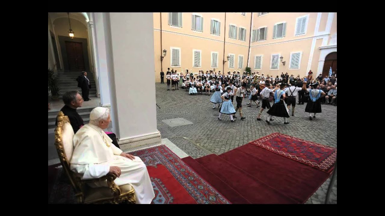 Verleihung des Goldenen Ehrenrings an Papst Benedikt XVI. - Teil 3 (Galerie)
