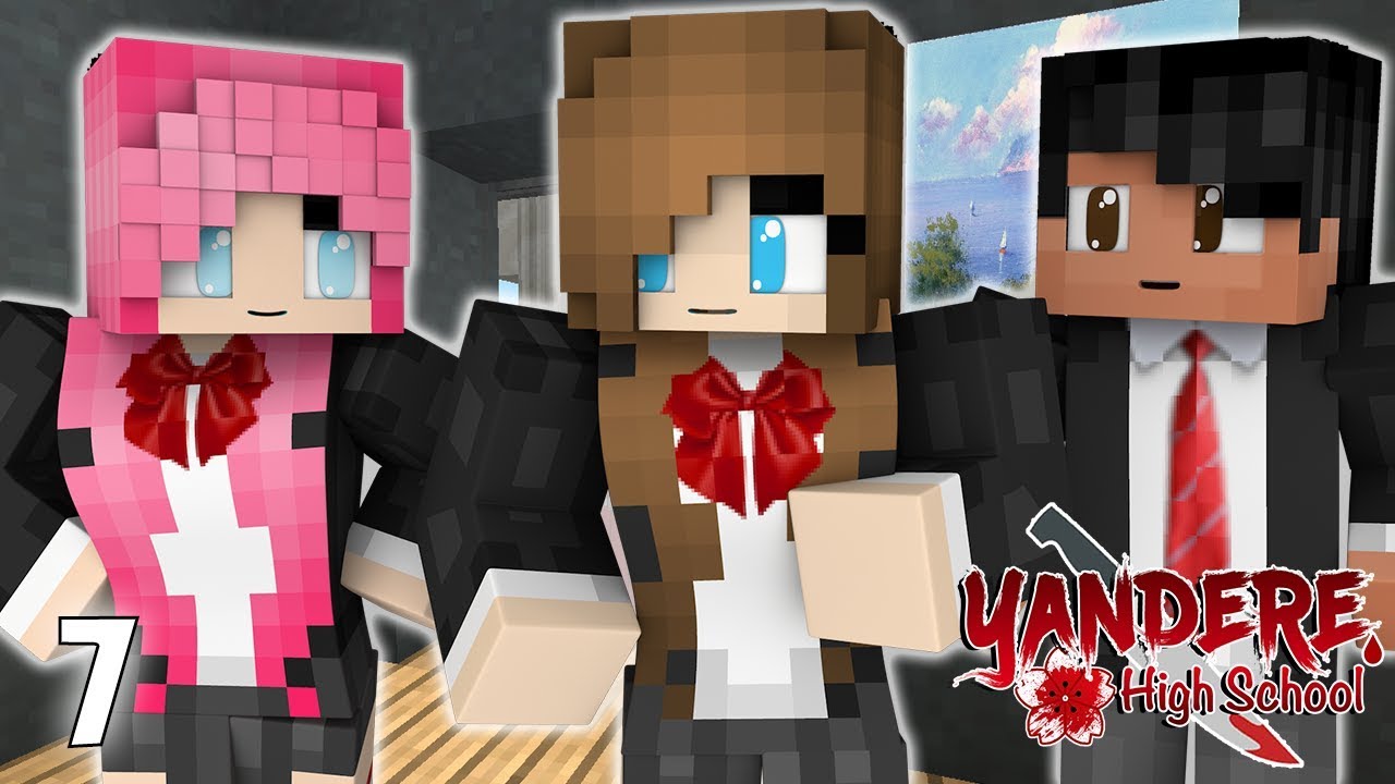 HELPING A FRIENDSHIP?! | Yandere High School [S1:Ep.7 Minecraft Roleplay]