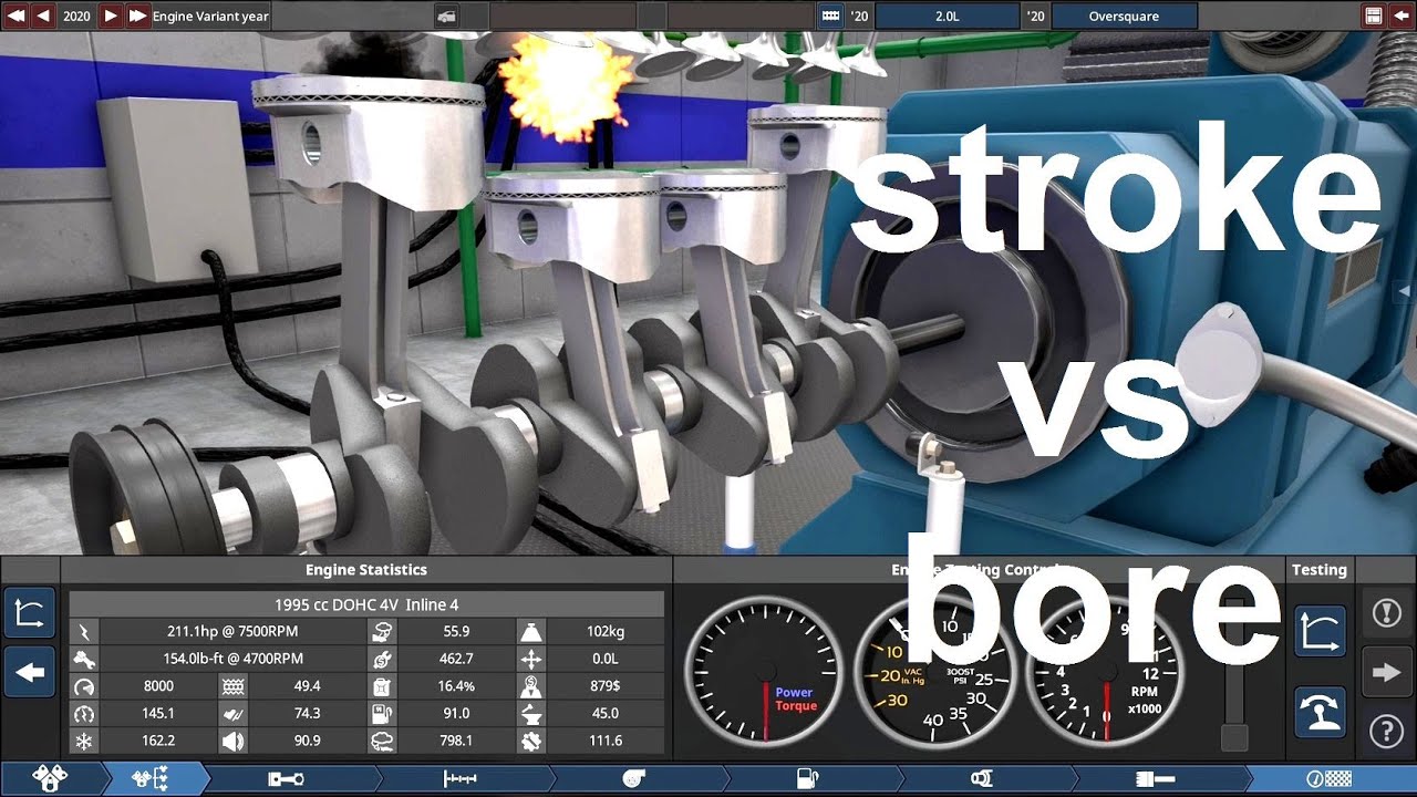 Bore vs Stroke Comparison In Automation!