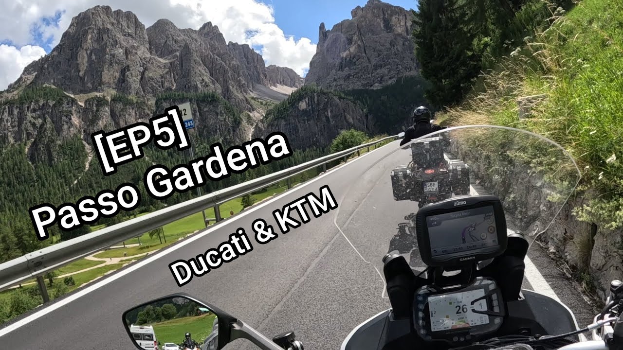 [EP5] Full Send on Passo Gardena – Ducati & KTM in the Heart of the Dolomites | RAW Engine Sound