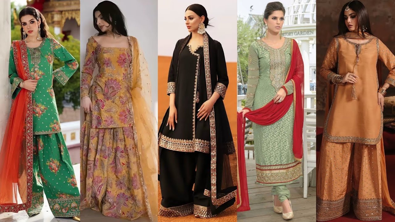 Eid Dress Design Ideas 2026 |Trendy & Stylish Outfits for Women | Organza, Lawn & Gharara Ideas