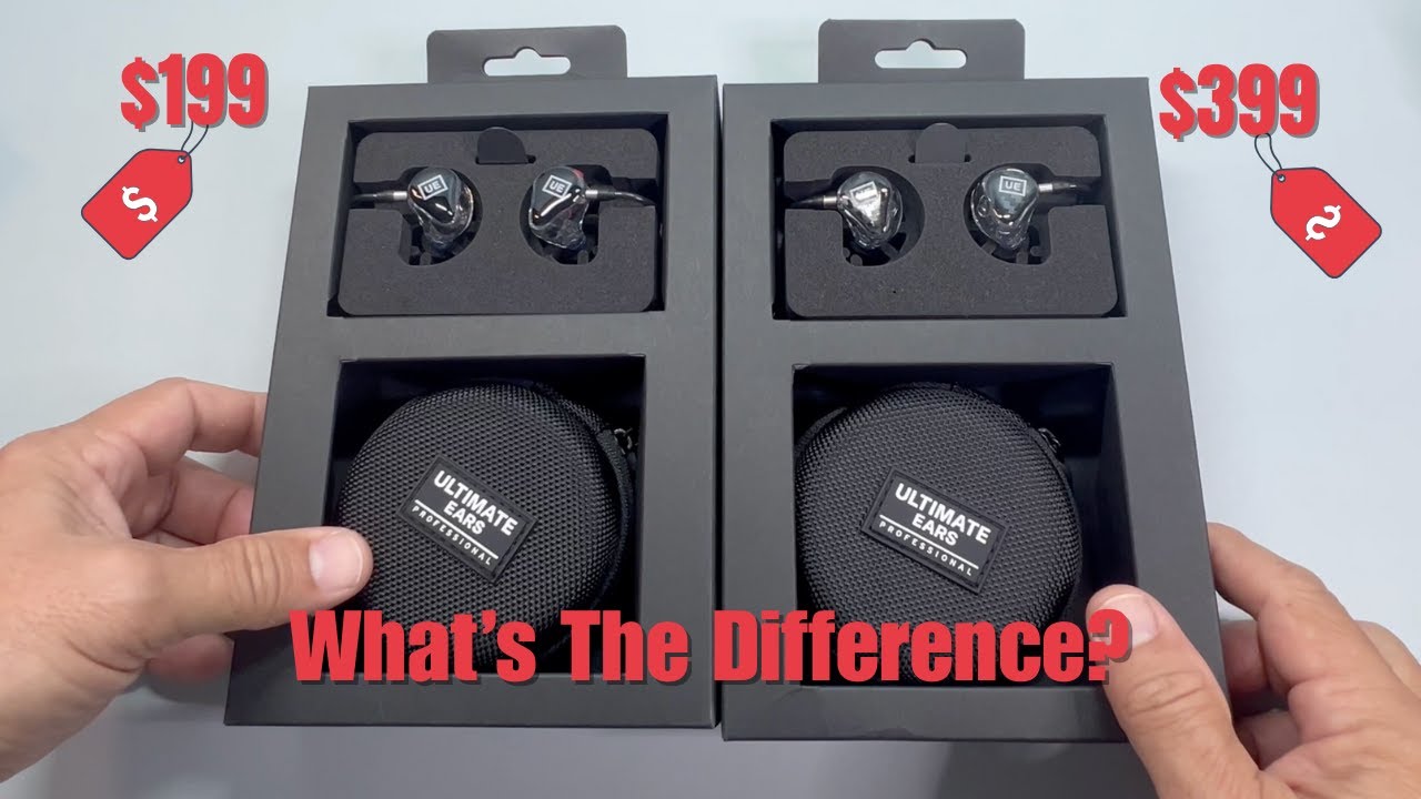 ULTIMATE EARS UE 150 vs UE 350 In Ear Monitors – Worth Double the Price?