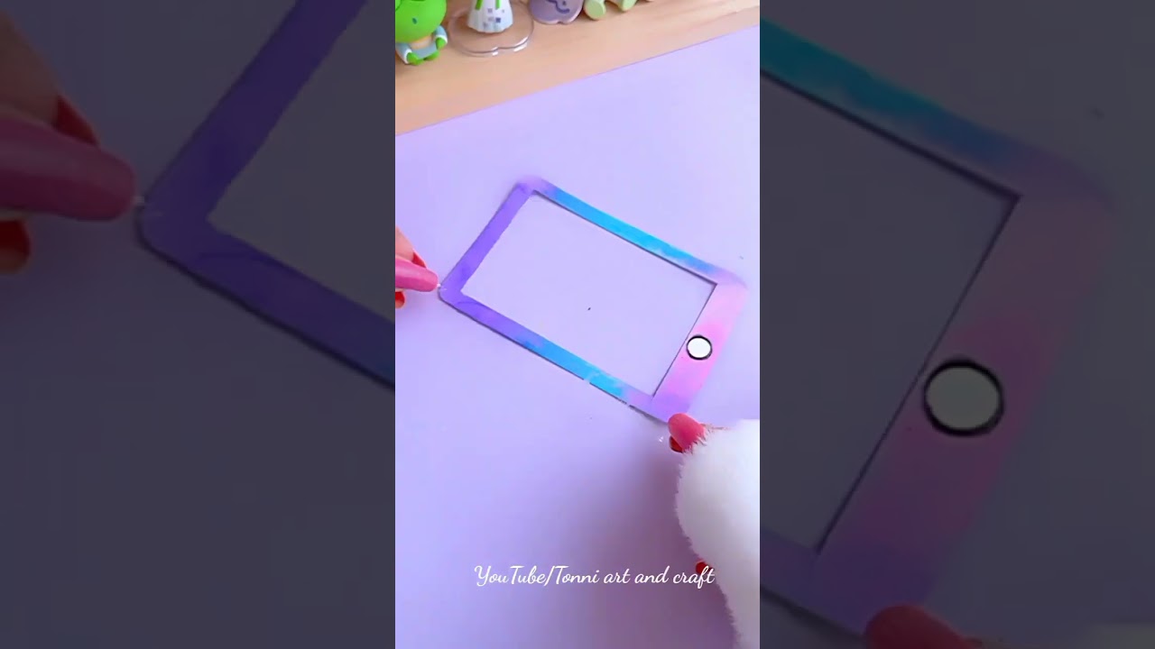 DIY Kawaii Mobile #shorts #tonniartandcraft #youtubeshorts #art #satisfying
