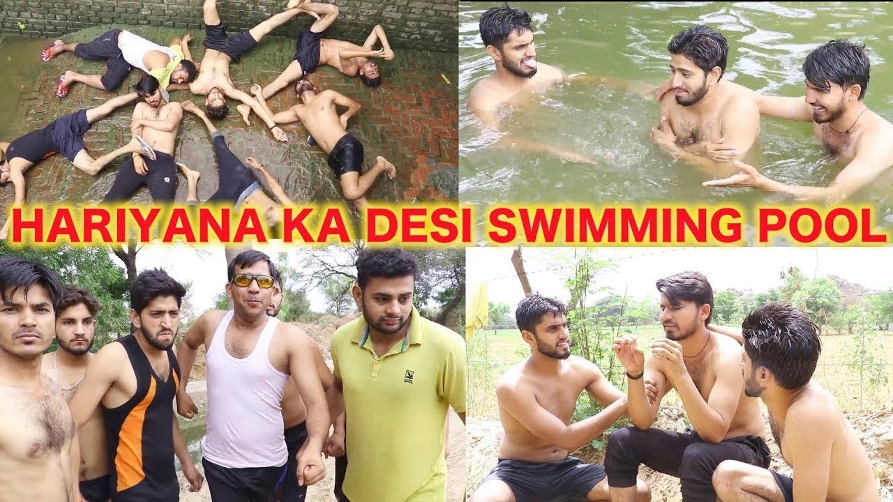 Haryana Ka Desi Swimming Pool | नहर की मस्ती | Haryanvi Comedy || rOcKsTaR pK